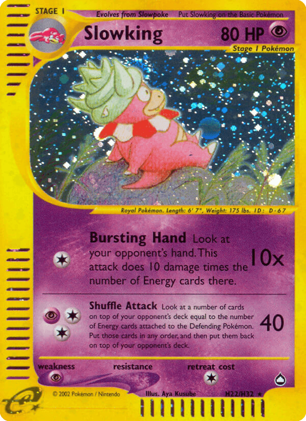 Slowking – Aquapolis H22