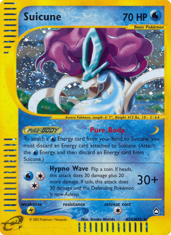 Suicune – Aquapolis H25
