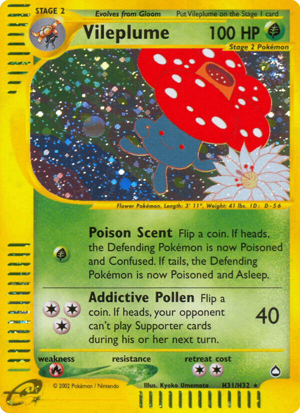 Vileplume – Aquapolis H31