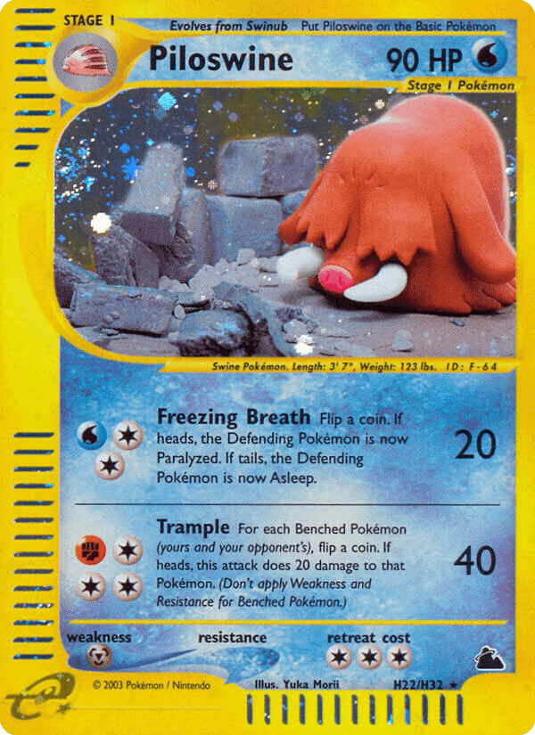 Piloswine – Skyridge H22