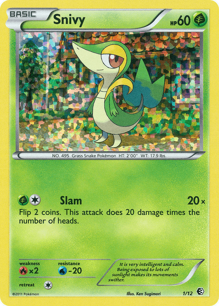 Snivy – McDonald's Collection 2011 1