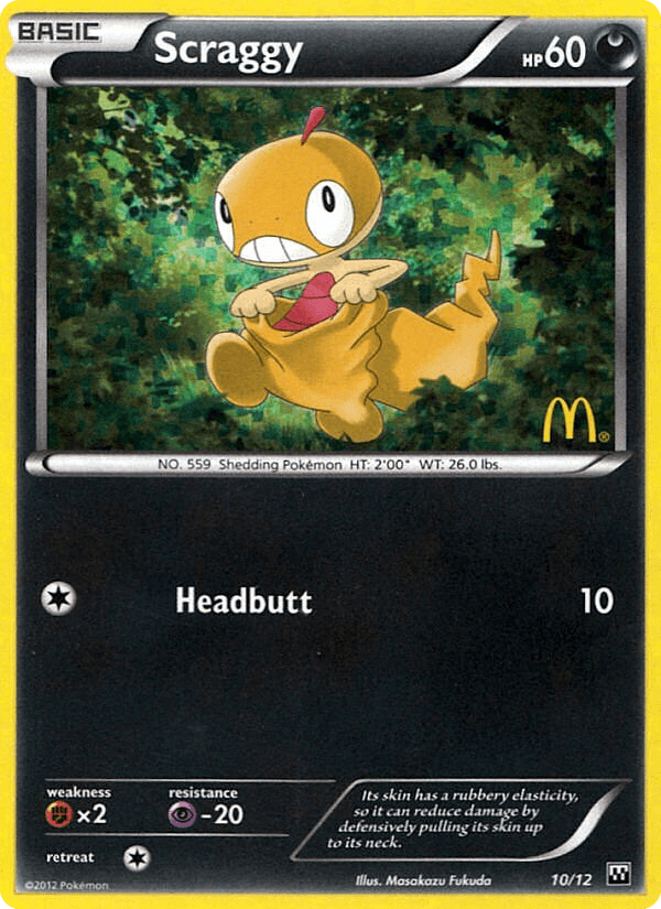 Scraggy – McDonald's Collection 2012 10