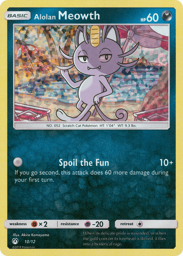 Alolan Meowth – McDonald's Collection 2019 10