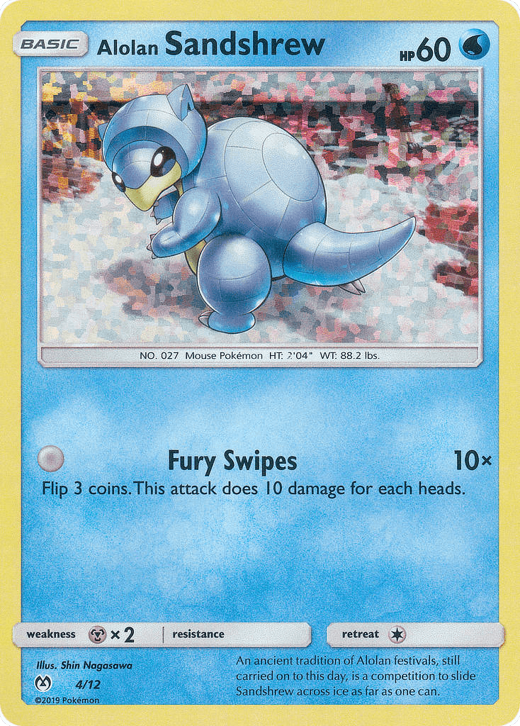 Alolan Sandshrew – McDonald's Collection 2019 4