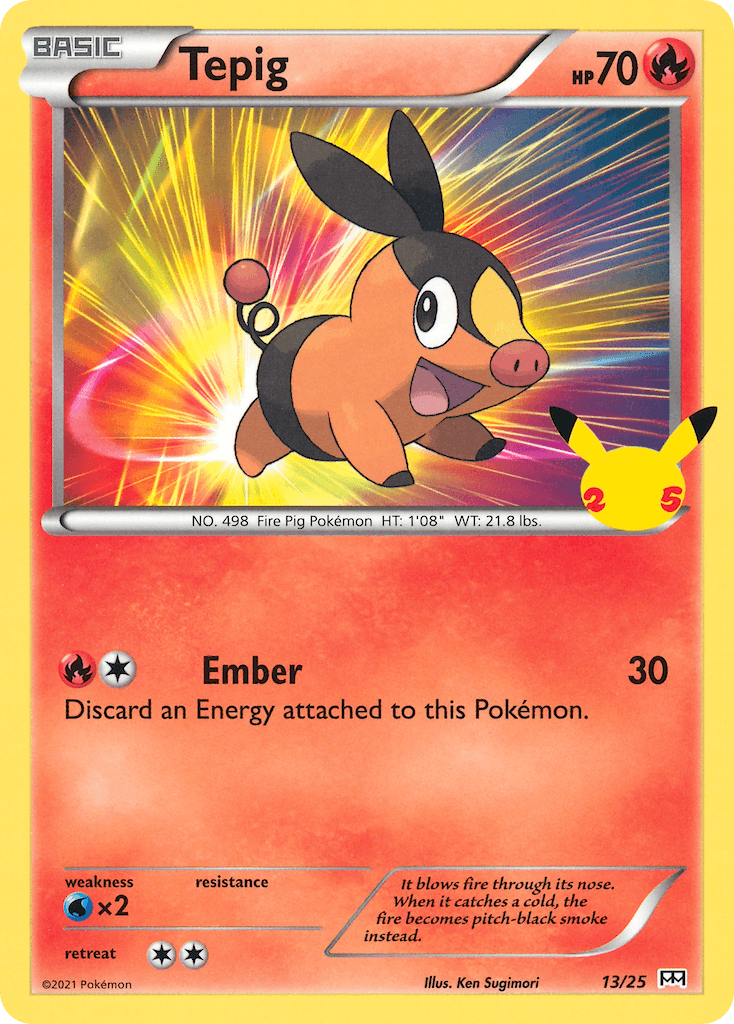 Tepig – McDonald's Collection 2021 13