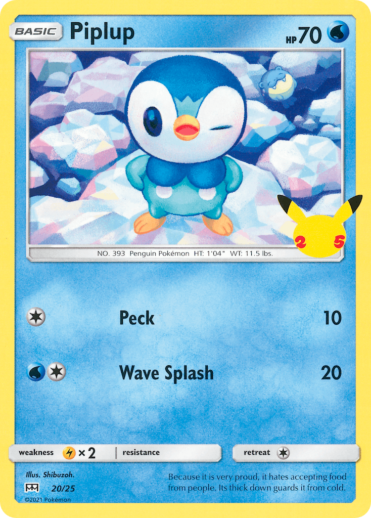 Piplup – McDonald's Collection 2021 20