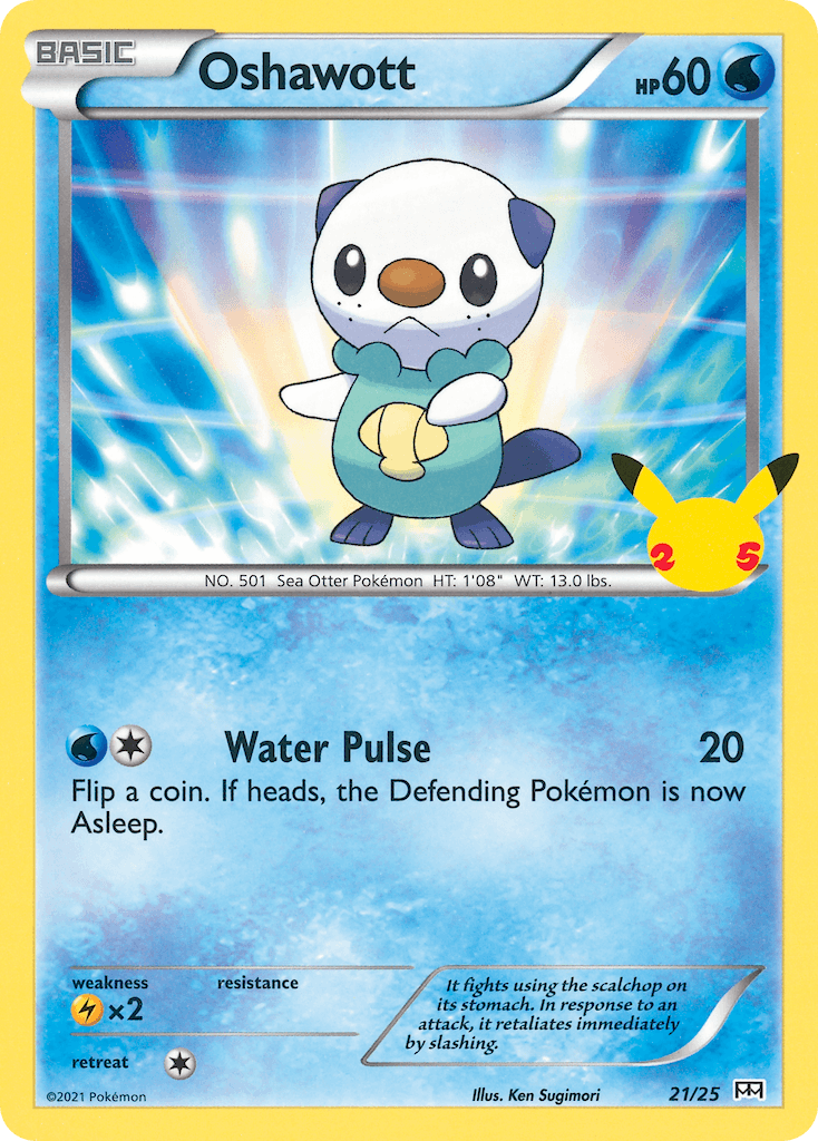 Oshawott – McDonald's Collection 2021 21