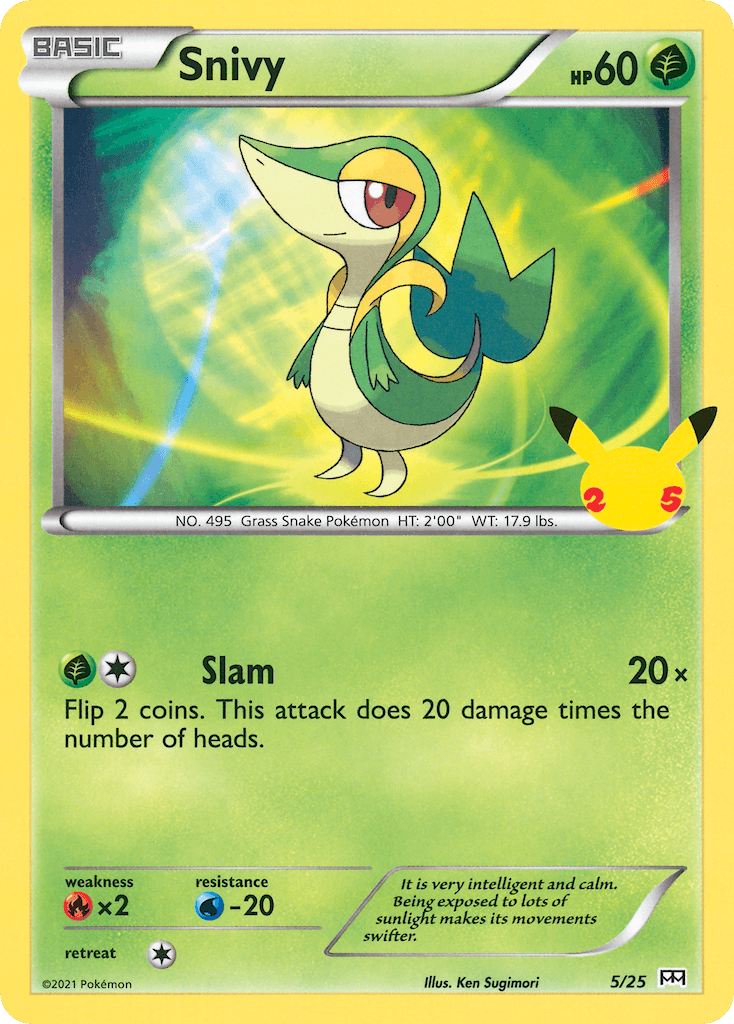 Snivy – McDonald's Collection 2021 5