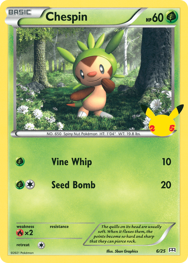 Chespin – McDonald's Collection 2021 6