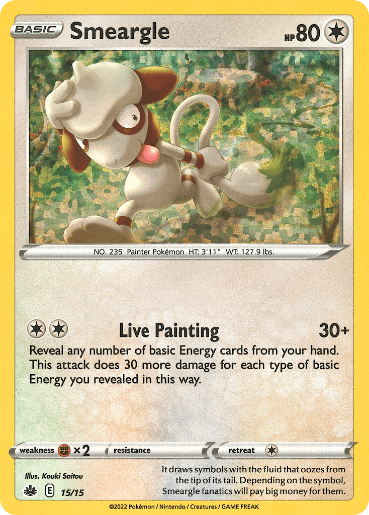 Smeargle – McDonald's Collection 2022 15