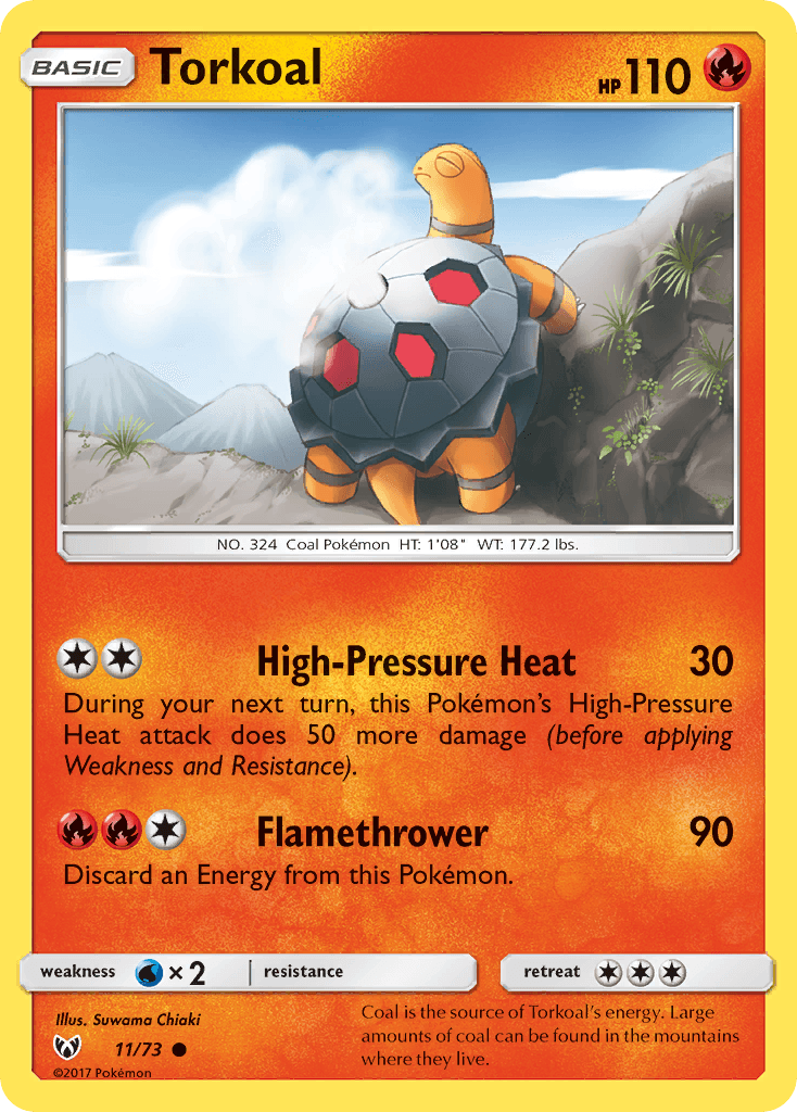 Torkoal – Shining Legends 11