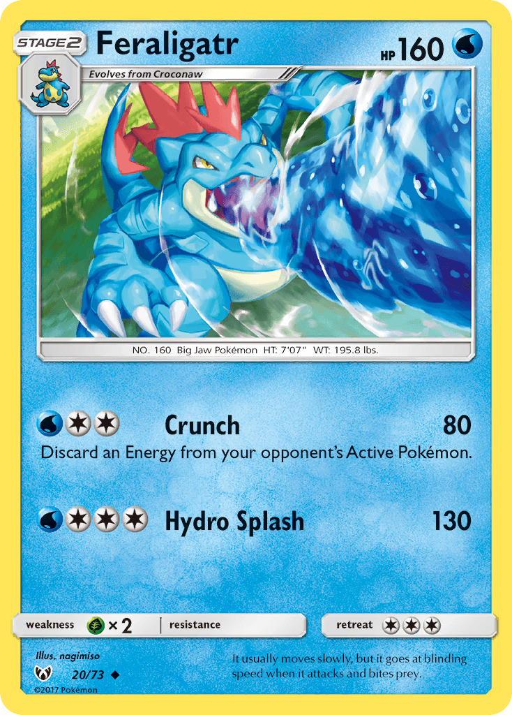 Feraligatr – Shining Legends 20