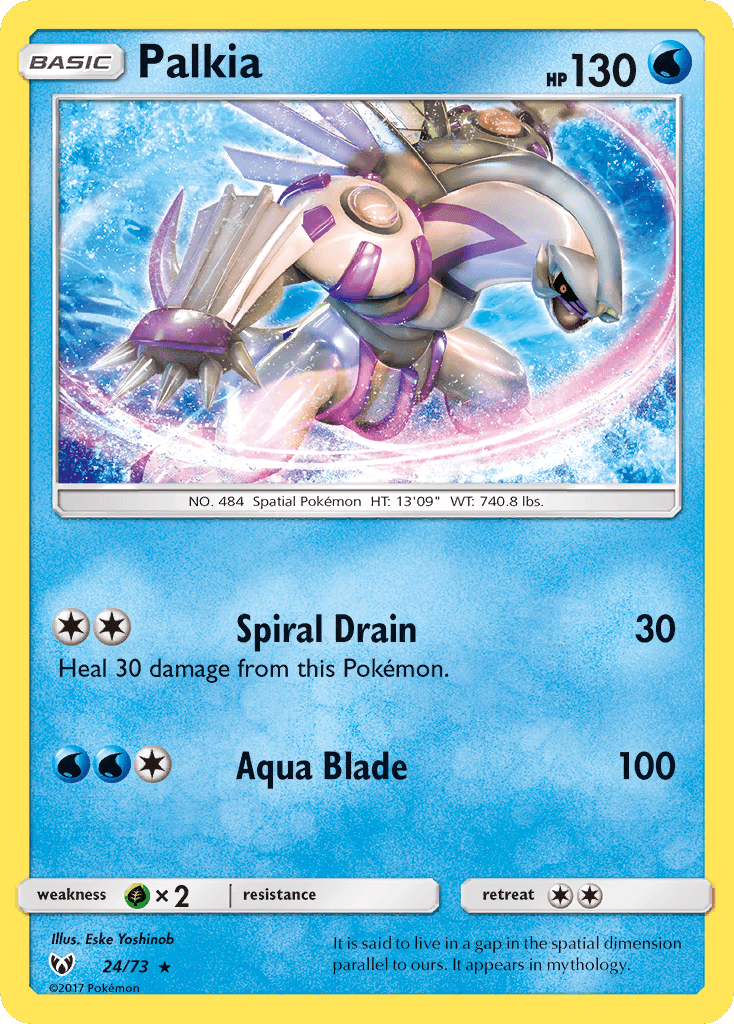 Palkia – Shining Legends 24