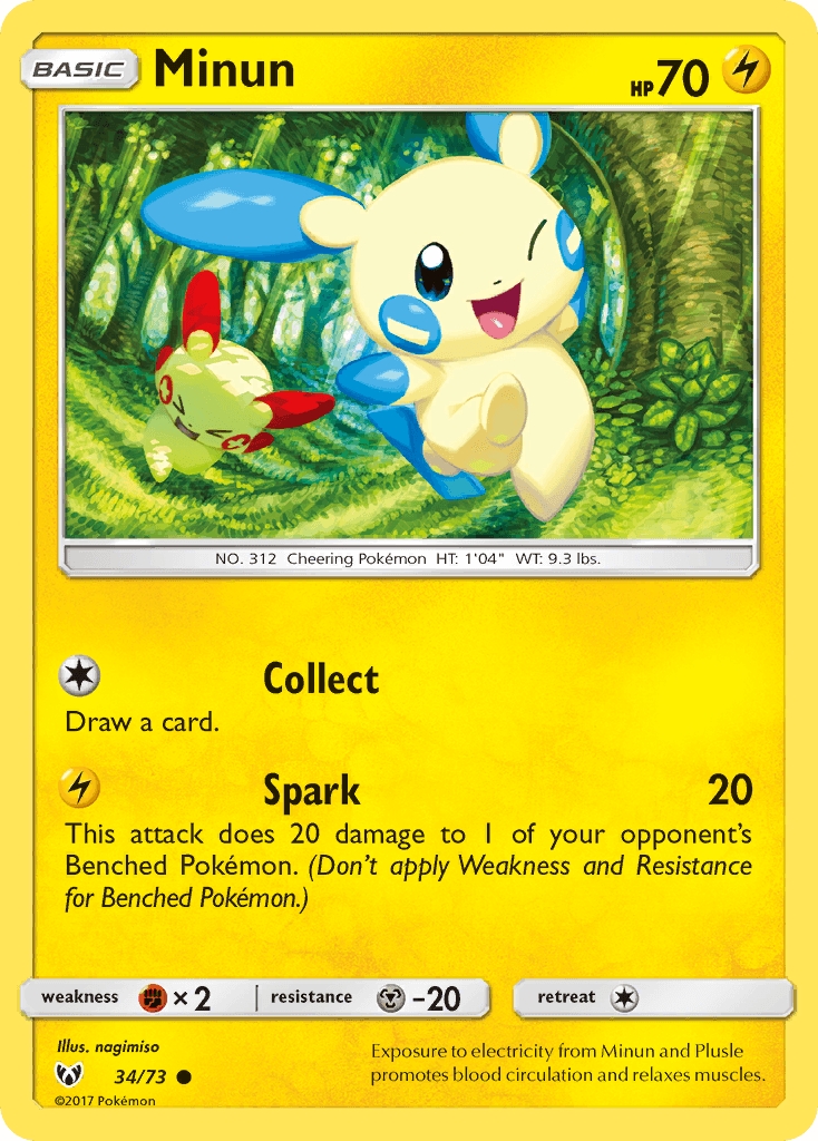 Minun – Shining Legends 34