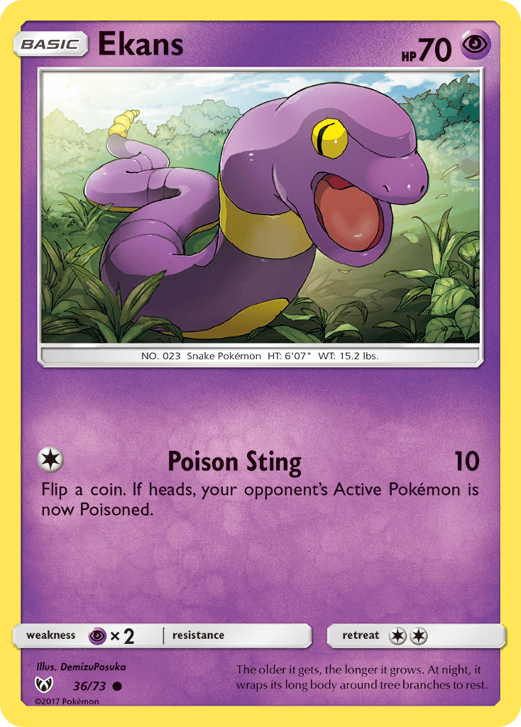 Ekans – Shining Legends 36