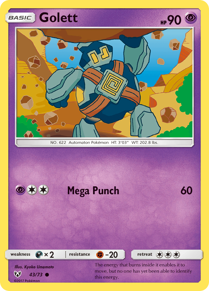 Golett – Shining Legends 43