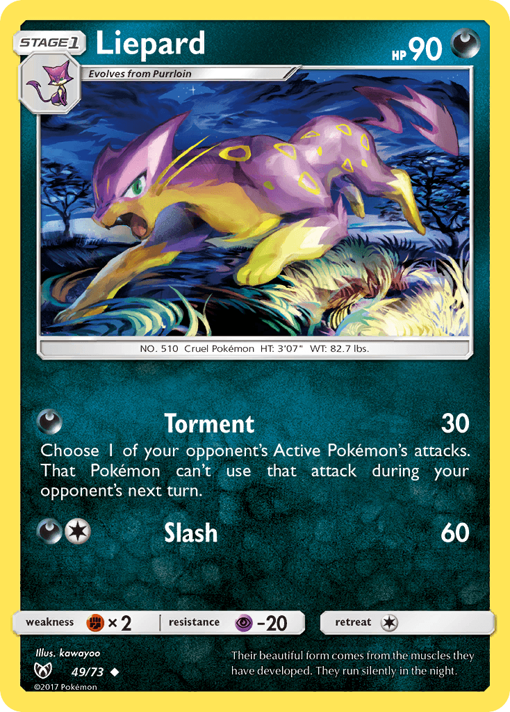 Liepard – Shining Legends 49
