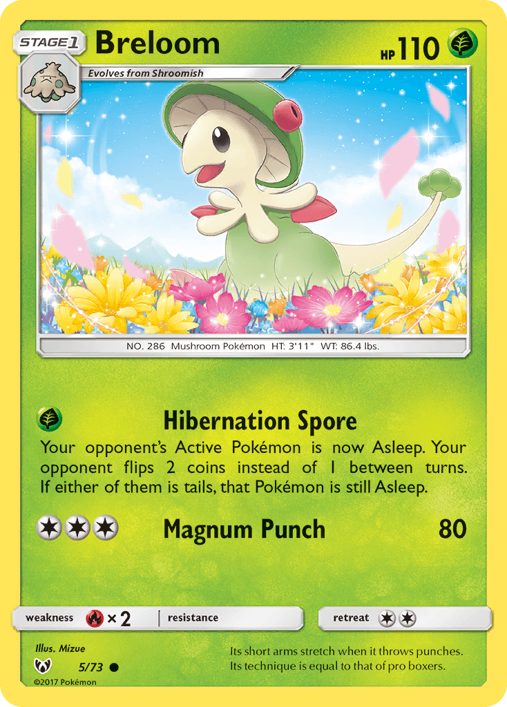 Breloom – Shining Legends 5