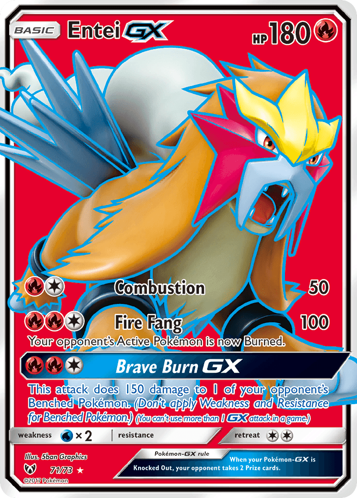 Entei GX – Shining Legends 71