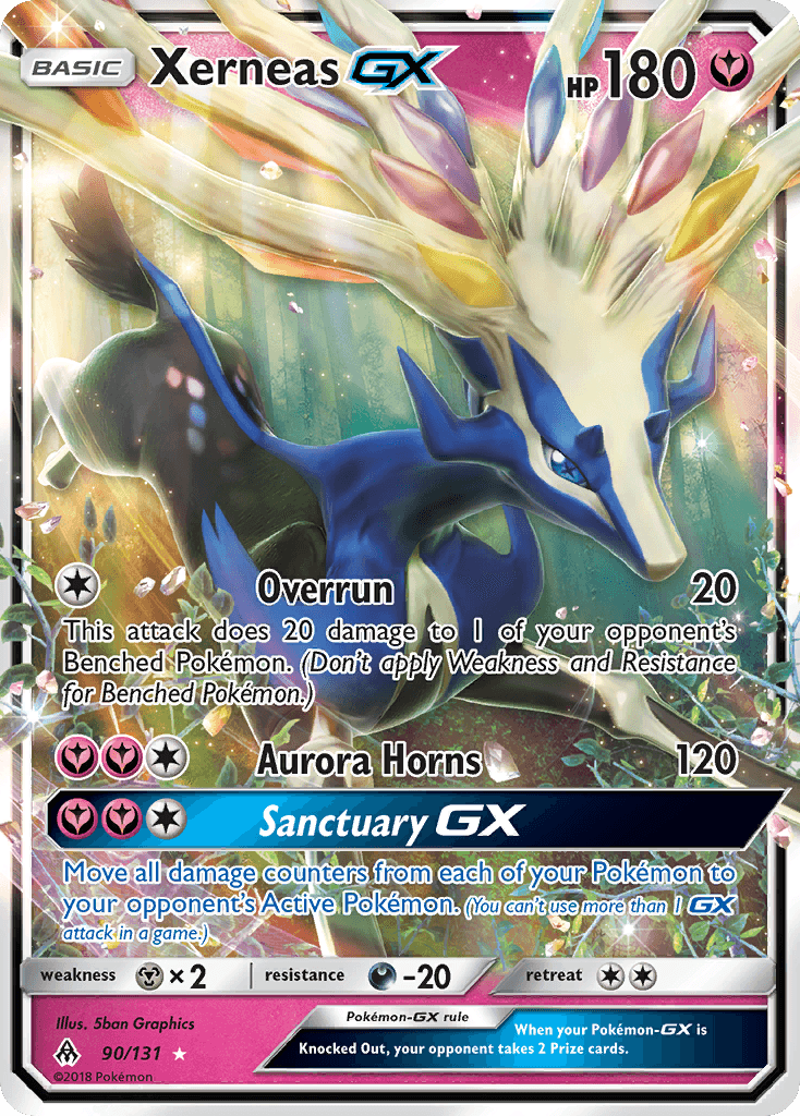 Xerneas GX – Forbidden Light 90