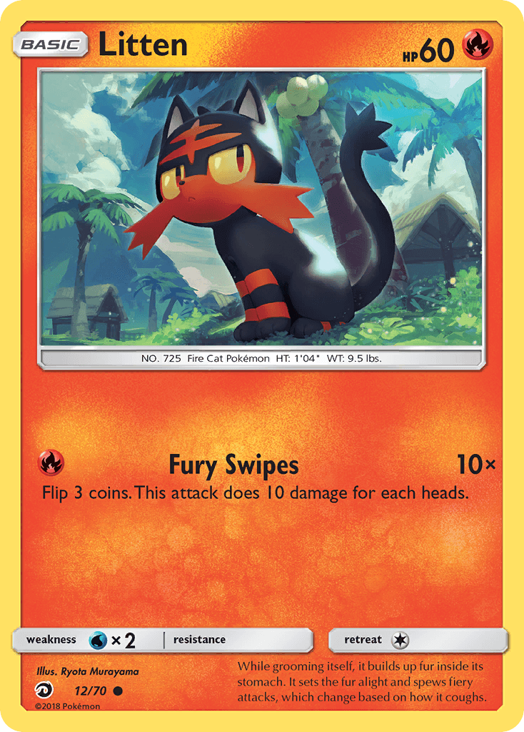 Litten – Dragon Majesty 12
