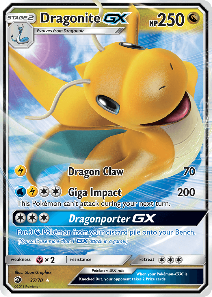 Dragonite GX – Dragon Majesty 37