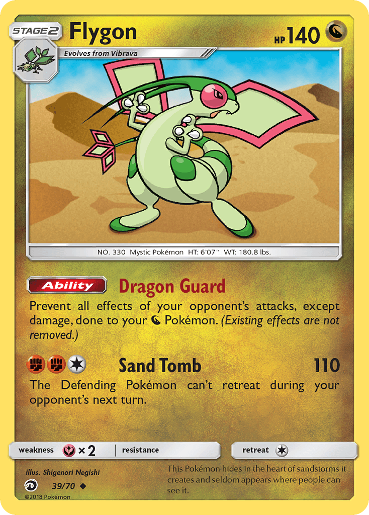 Flygon – Dragon Majesty 39