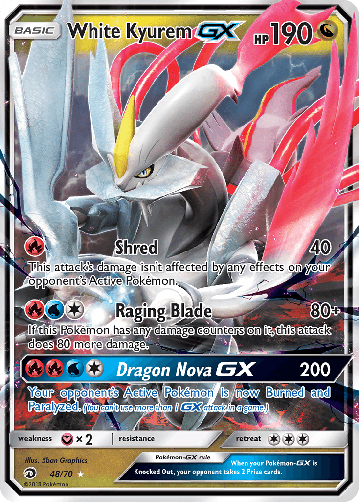 White Kyurem GX – Dragon Majesty 48