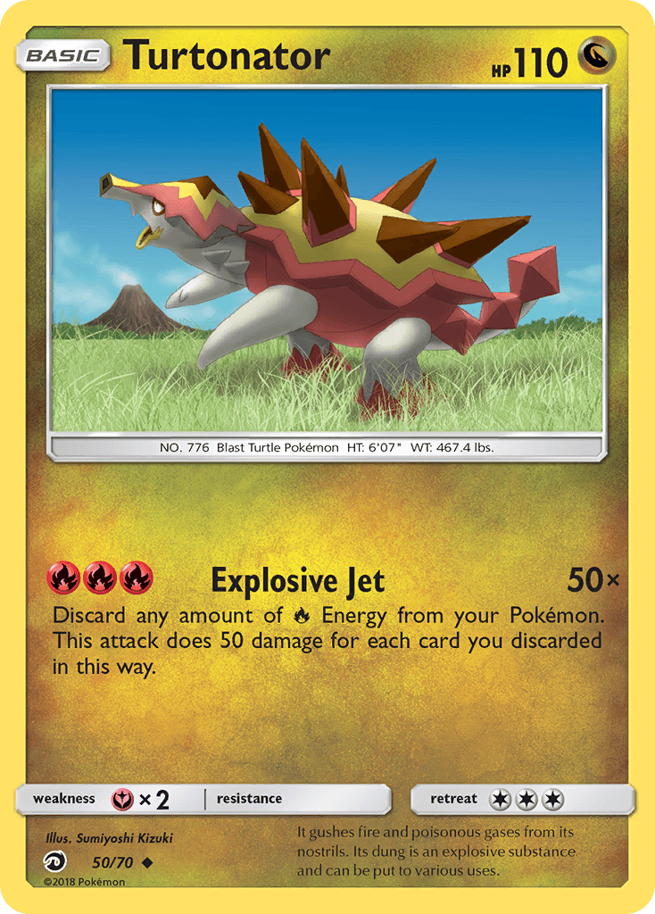 Turtonator – Dragon Majesty 50