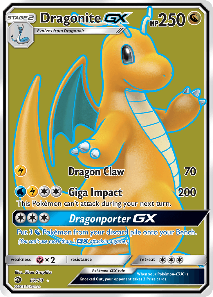 Dragonite GX – Dragon Majesty 67