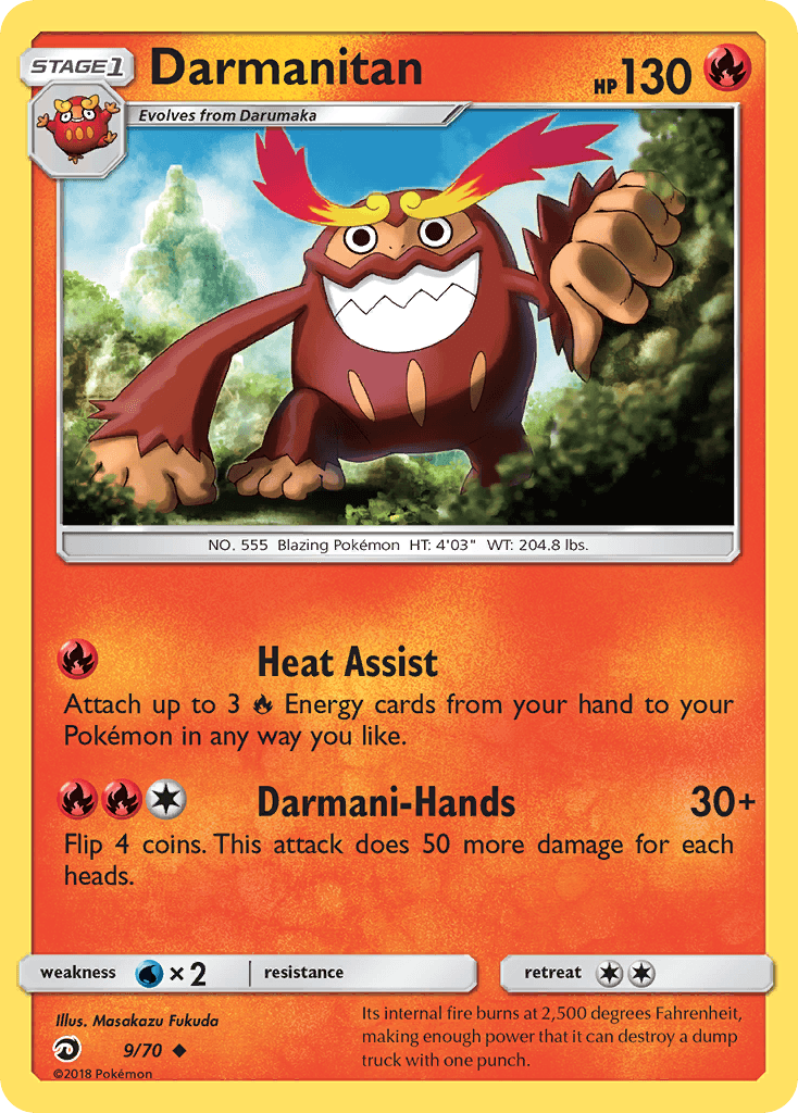 Darmanitan – Dragon Majesty 9