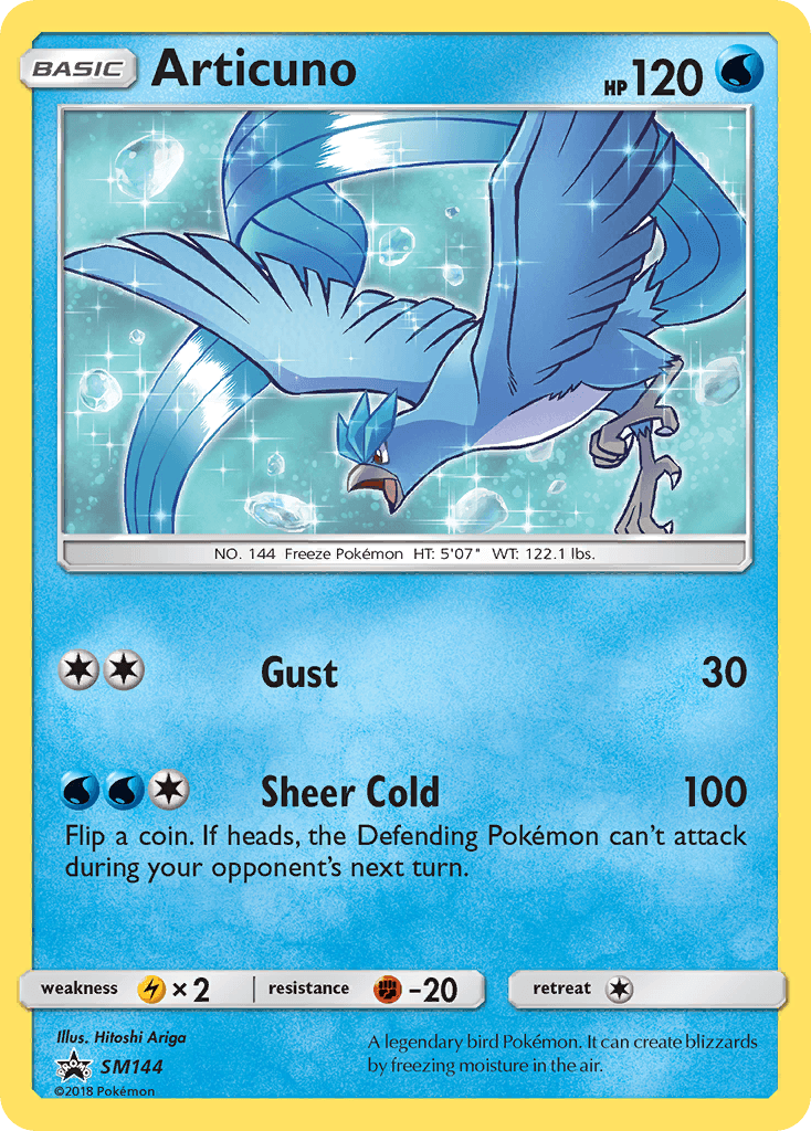 Articuno – SM Black Star Promos SM144