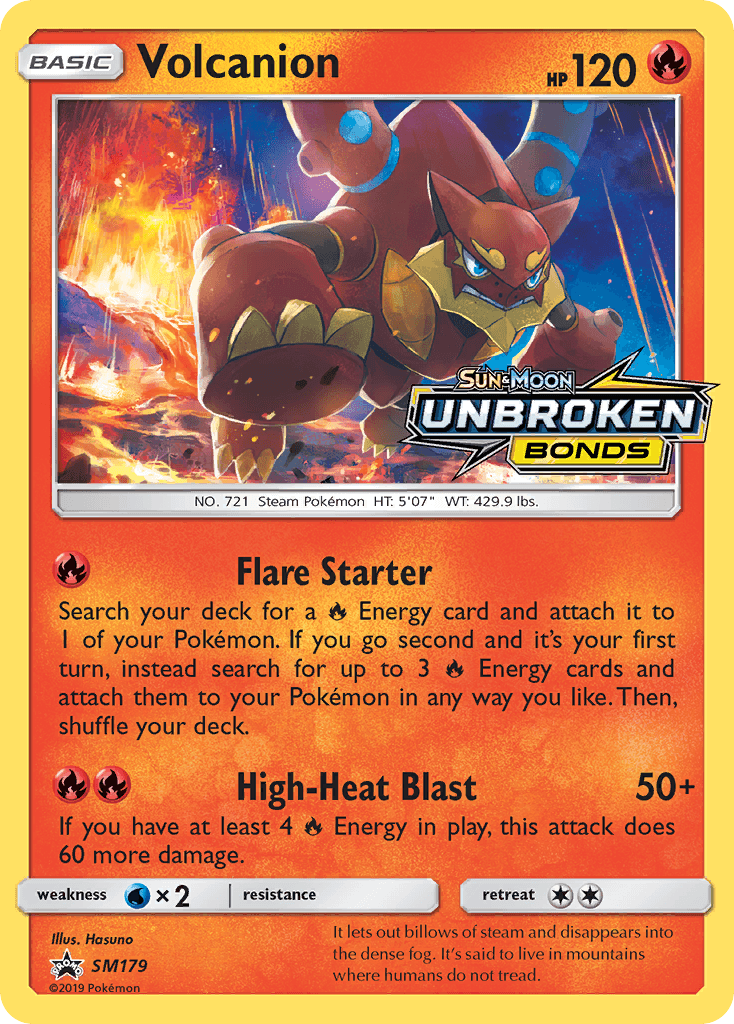 Volcanion – SM Black Star Promos SM179