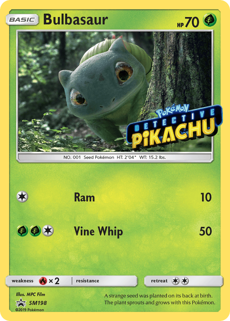 Bulbasaur – SM Black Star Promos SM198