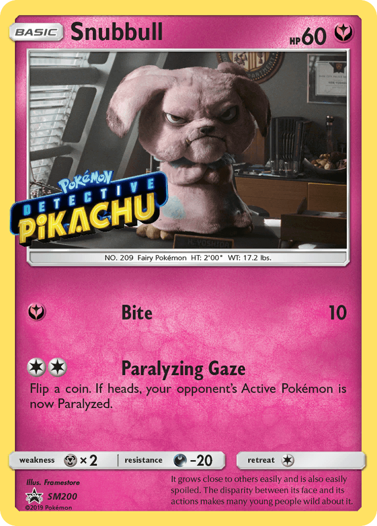 Snubbull – SM Black Star Promos SM200
