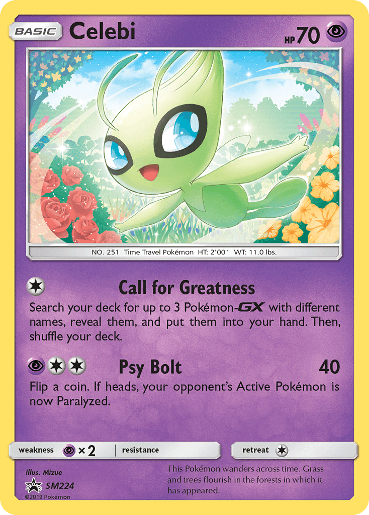 Celebi – SM Black Star Promos SM224