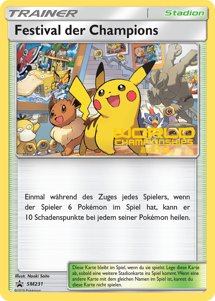 Champions Festival – SM Black Star Promos SM231