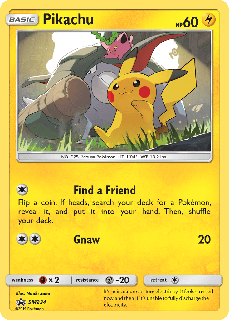 Pikachu – SM Black Star Promos SM234