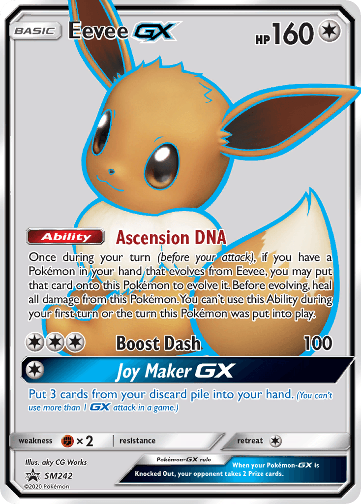 Eevee GX – SM Black Star Promos SM242
