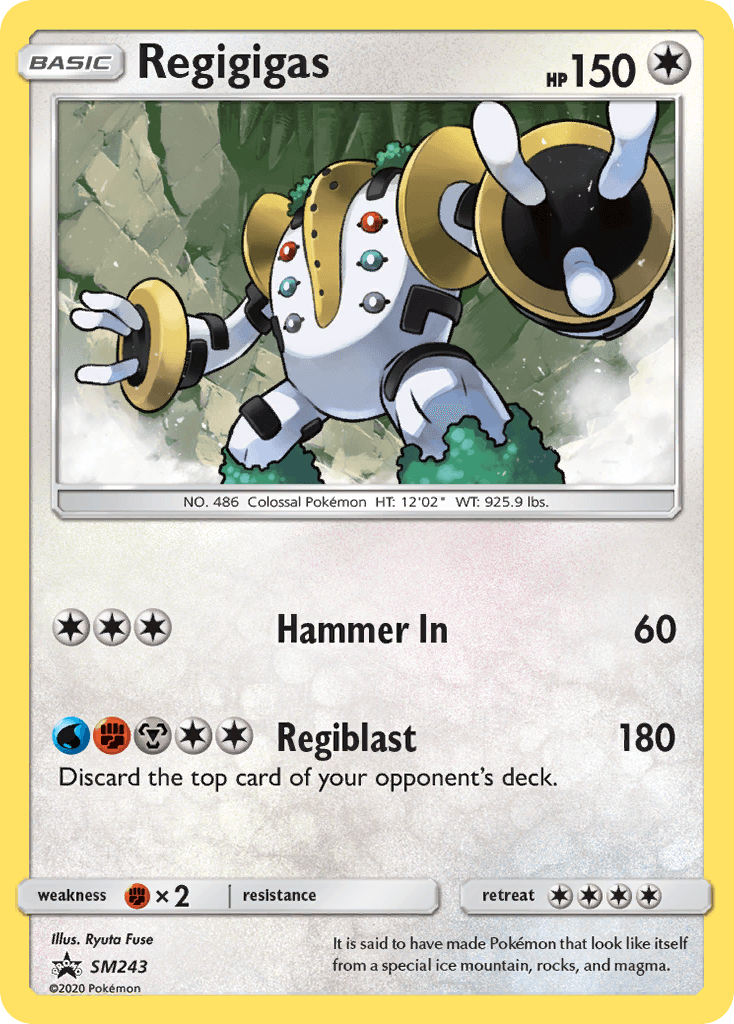 Regigigas – SM Black Star Promos SM243