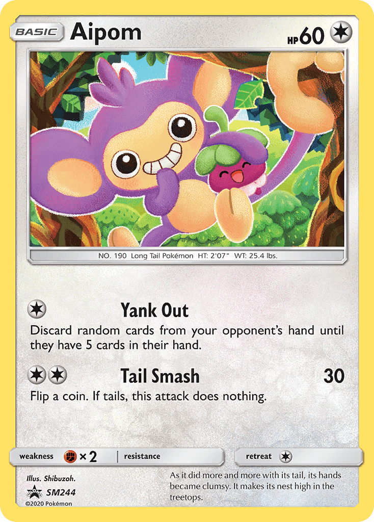 Aipom – SM Black Star Promos SM244