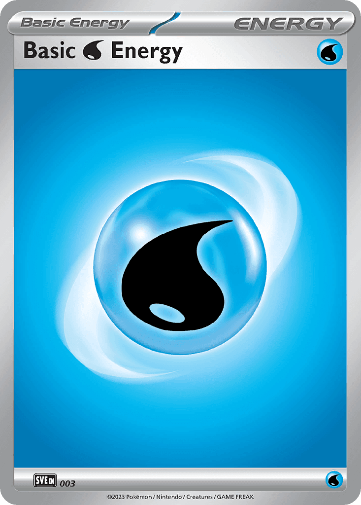 Water Energy – Scarlet & Violet Energy 003