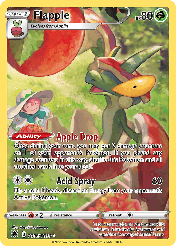 Flapple – Astral Radiance Trainer Gallery TG02