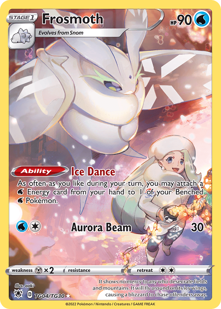 Frosmoth – Astral Radiance Trainer Gallery TG04