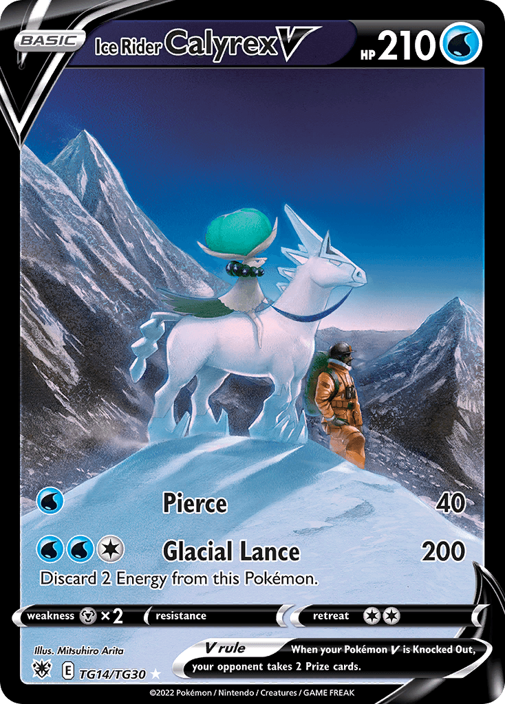 Ice Rider Calyrex V – Astral Radiance Trainer Gallery TG14