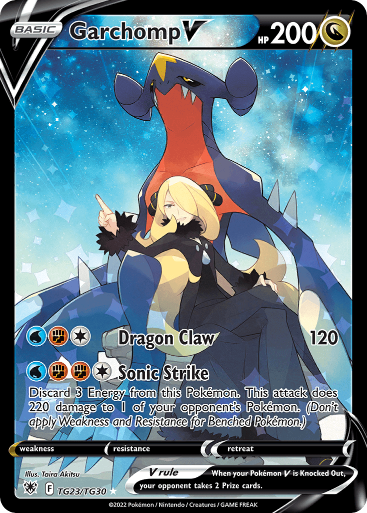 Garchomp V – Astral Radiance Trainer Gallery TG23