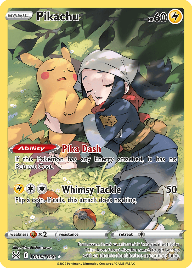 Pikachu – Lost Origin Trainer Gallery TG05