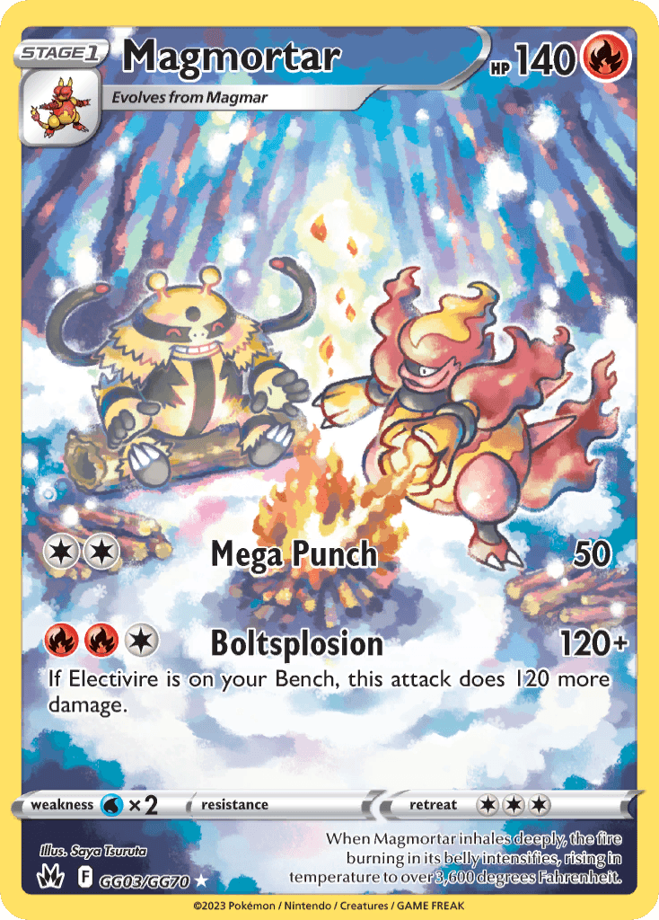 Magmortar – Crown Zenith Galarian Gallery GG03
