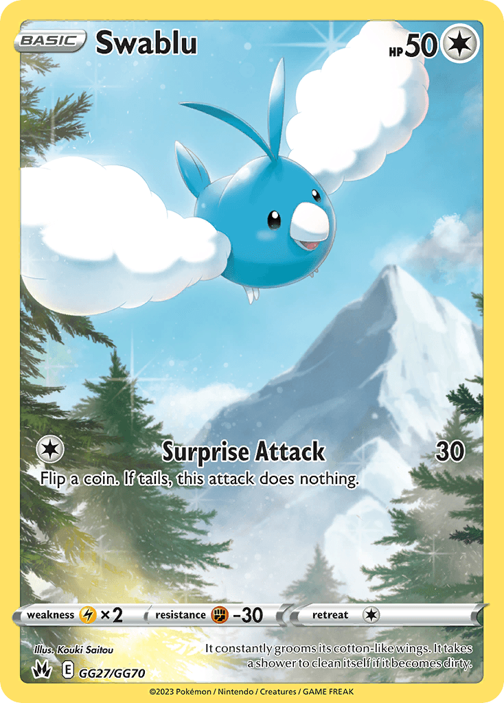 Swablu – Crown Zenith Galarian Gallery GG27