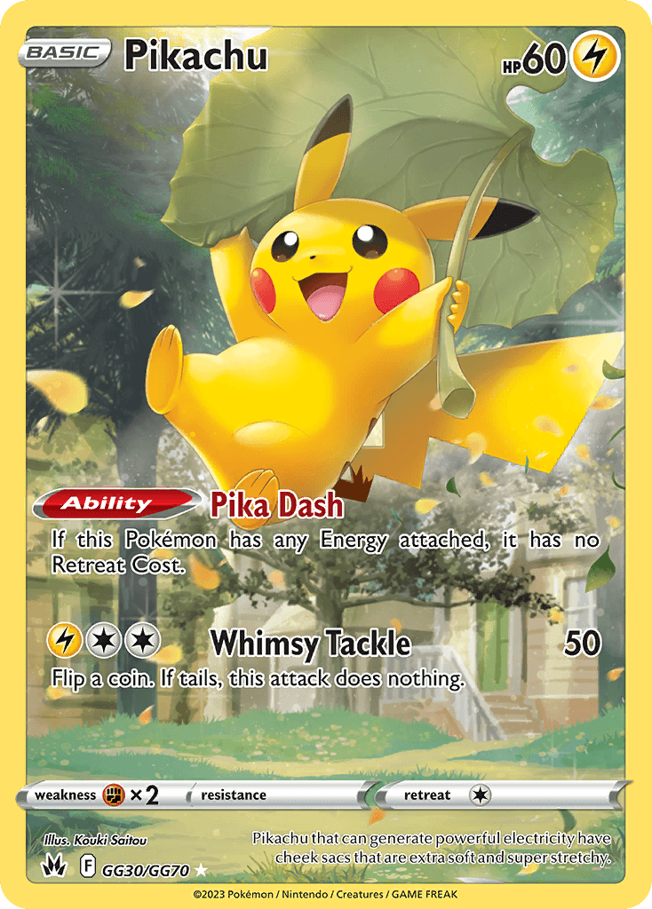 Pikachu – Crown Zenith Galarian Gallery GG30